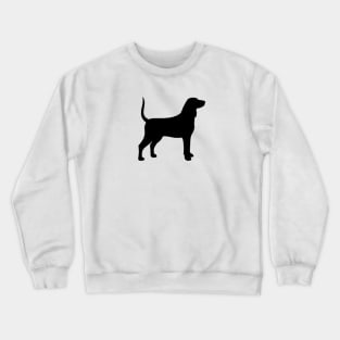 Bluetick Coonhound Silhouette Crewneck Sweatshirt